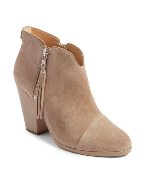 rag & bone Shoes - Rag & Bone Suede Taupe Margot Booties Size EU 40 / US 10